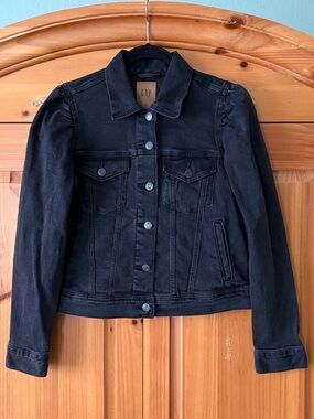 🌟HP🌟GAP Puff Sleeve Jean Jacket